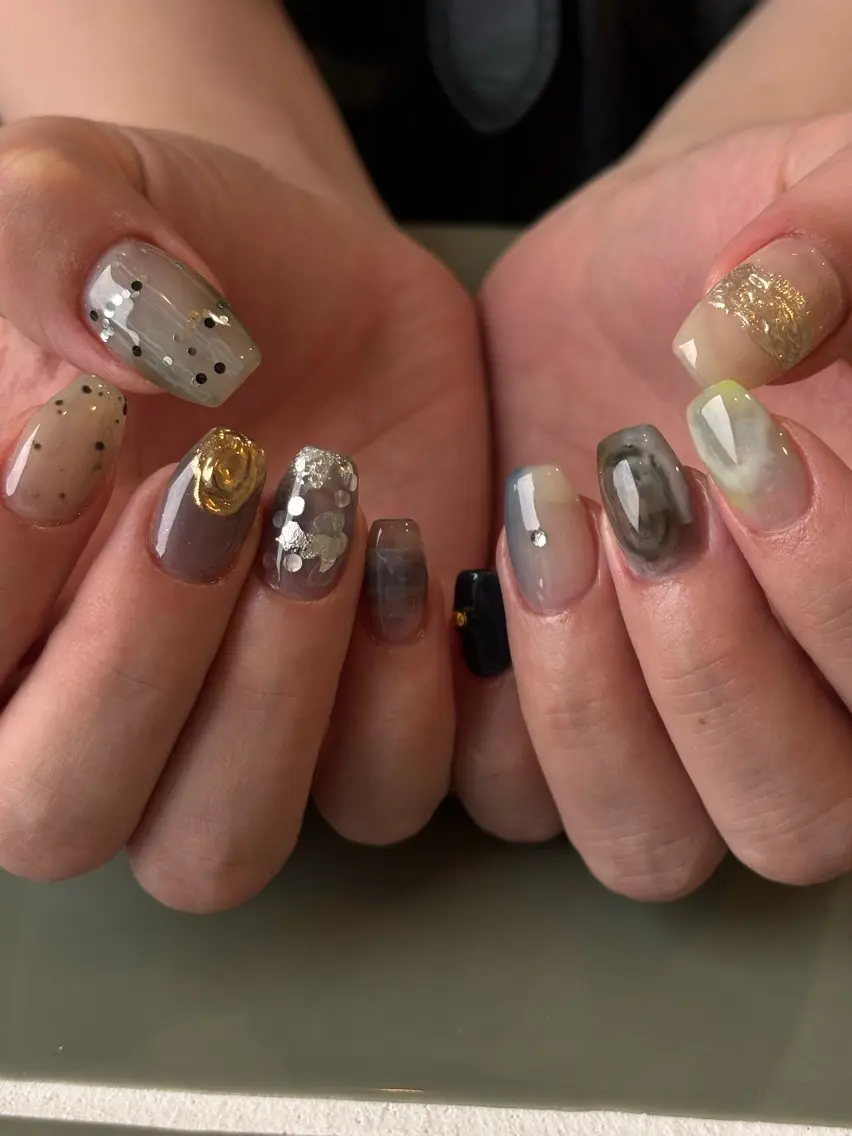ネイル SOL nail イマナカのネイルデザイン