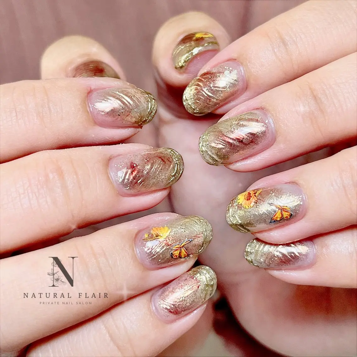 ネイル ハンドネイル natural flairのネイルデザイン