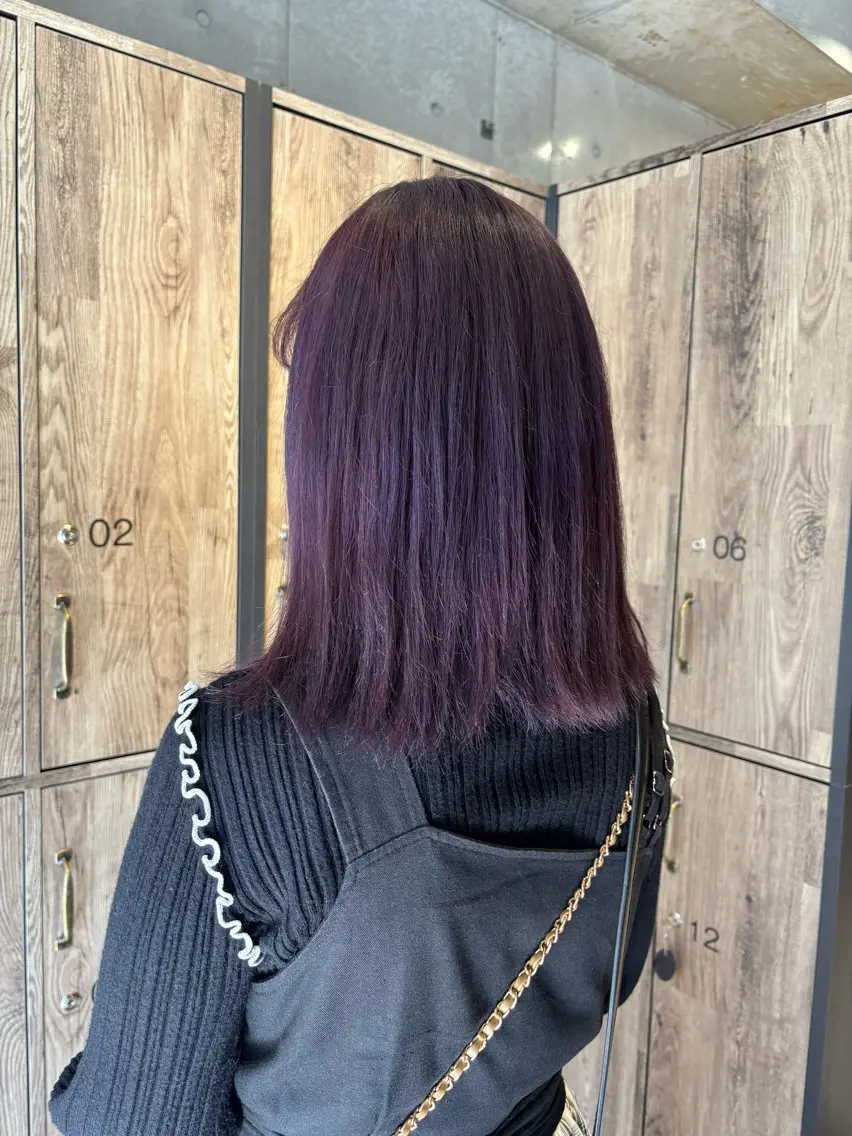 ミディアム ヘアカラー トリートメント 艶カラー🌸 SAKURAI🌸のヘアスタイル