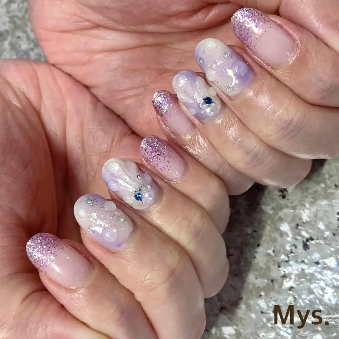 ネイル ハンドネイル Mys. 三上紗紀のネイルデザイン