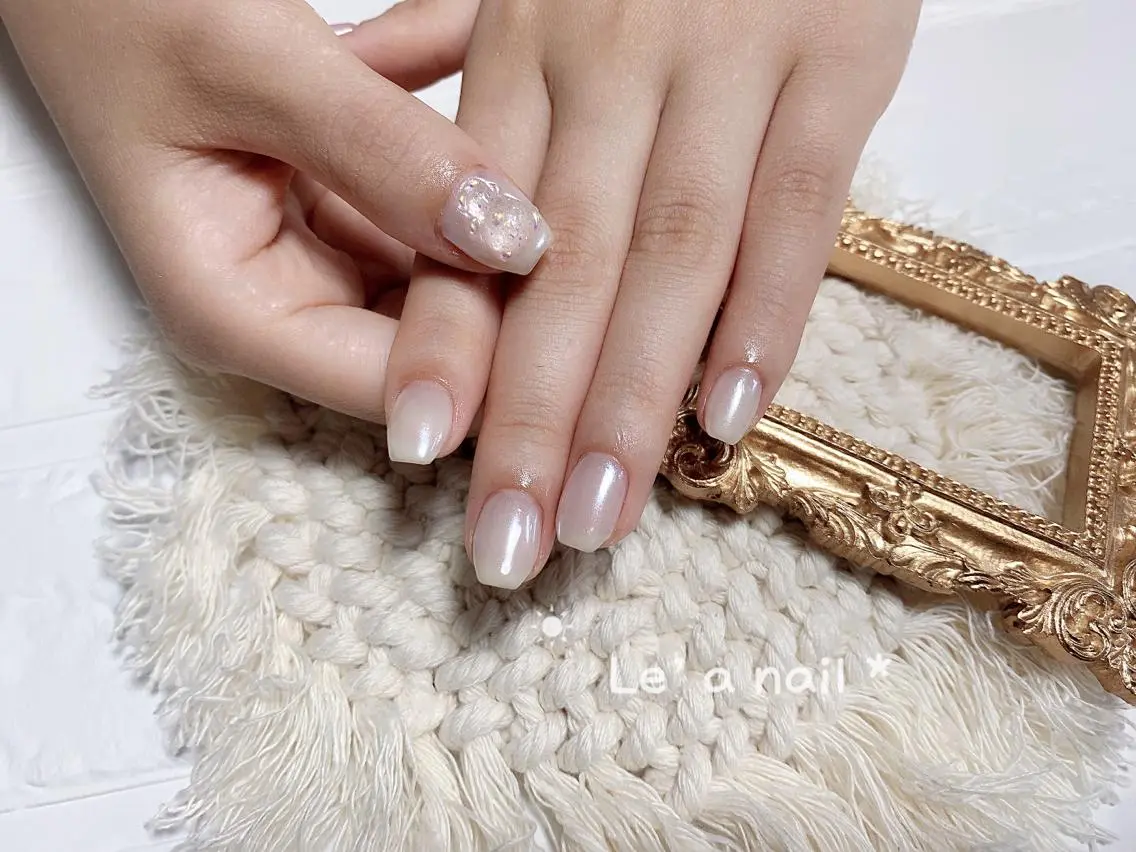 ショート カラー ネイル Le’a NailSalonのネイルデザイン