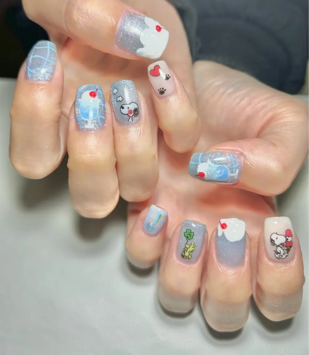 ネイル Liennail 持込デザインやり放題のネイルデザイン