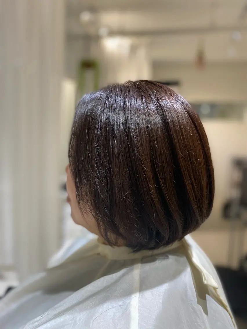 【☆男女どちらとも使える】オーガニックカラー(白髪染め可)の写真