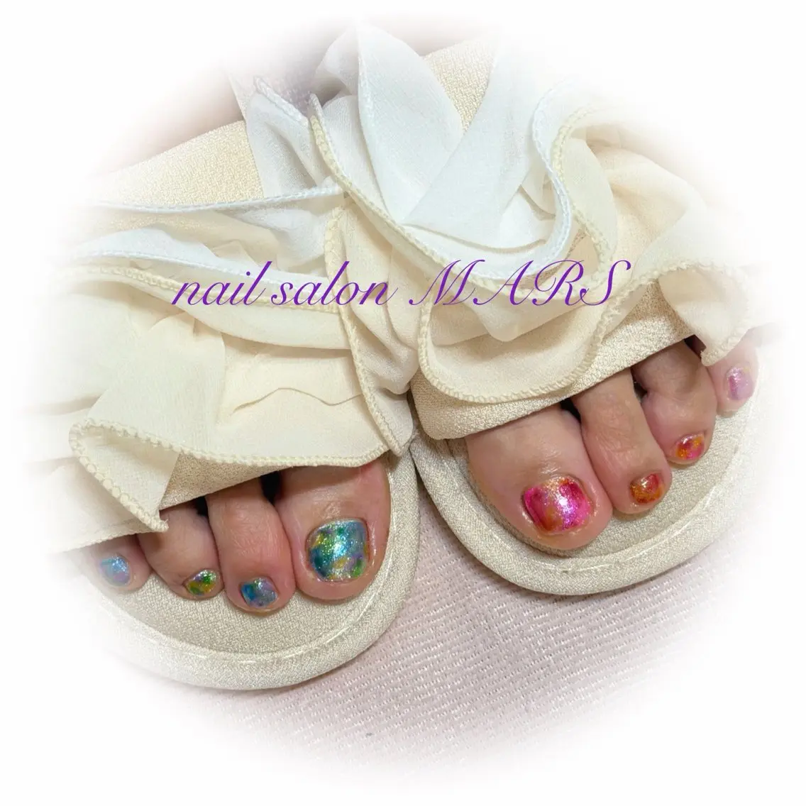 ネイル フットネイル nail salon MARSのネイルデザイン