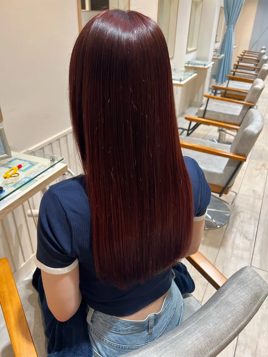 ロング カラー ヘアカラー メンズパーマ募集中 /minoriのヘアスタイル