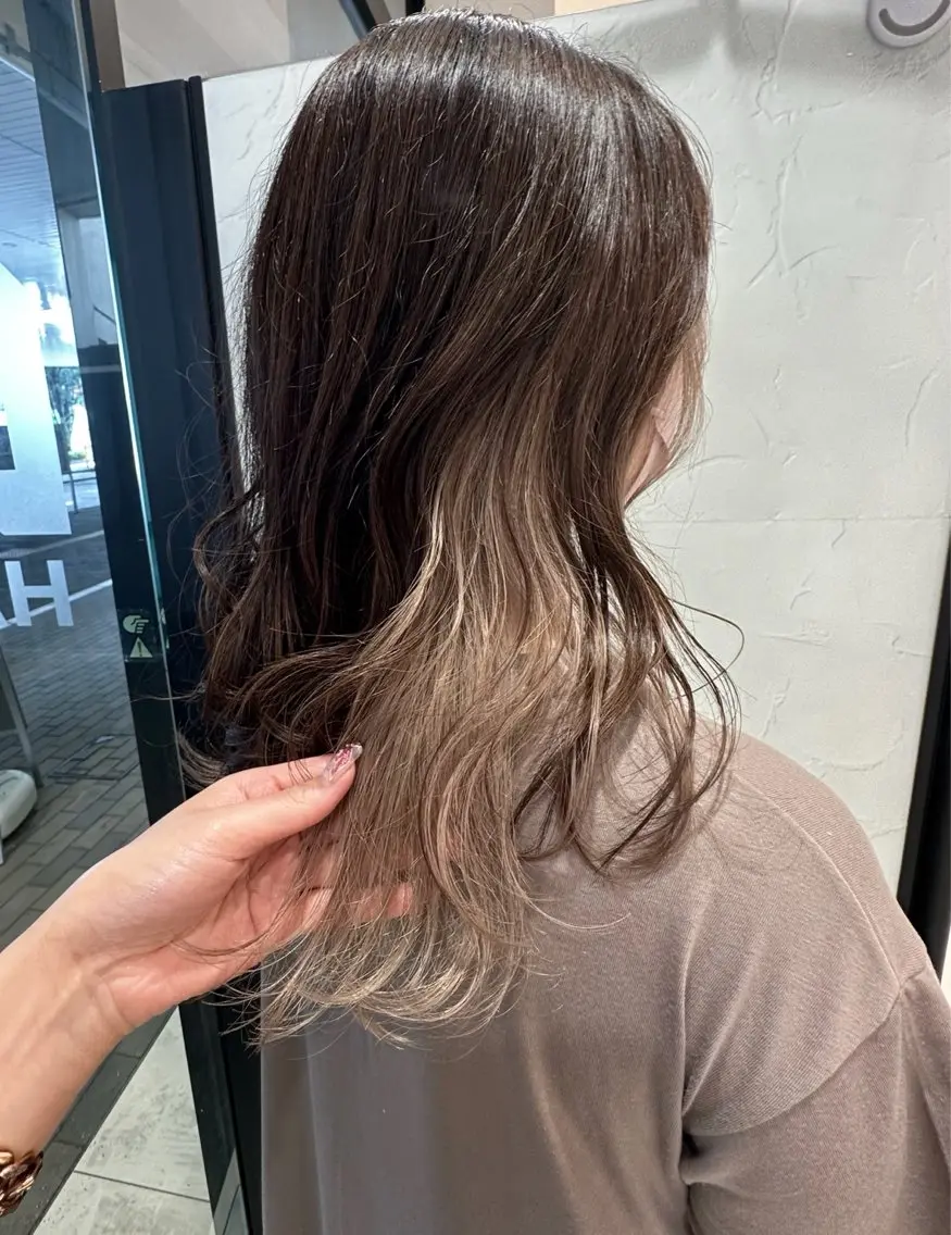 ロング 💎【ちゅるんカラ ー】あいみ💎のヘアスタイル