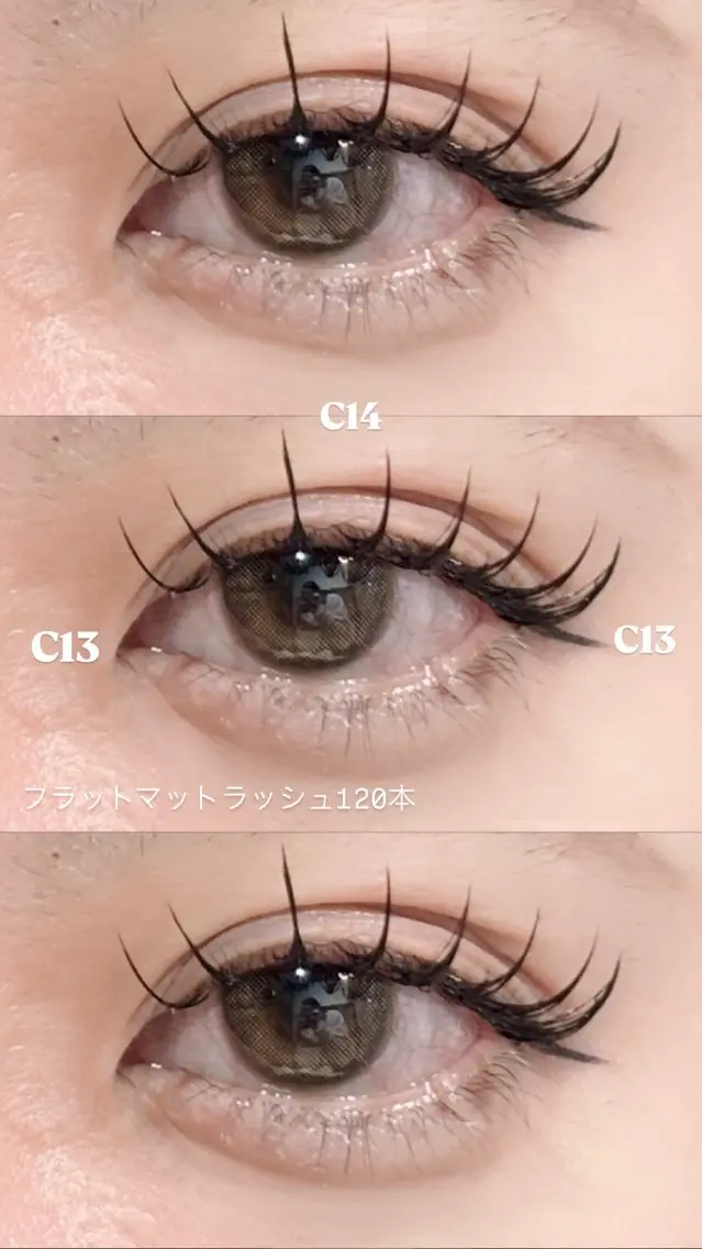 【フラットラッシュ100本】初回オフ無料🖤✨コーティング仕上げ🍒ྀིの写真