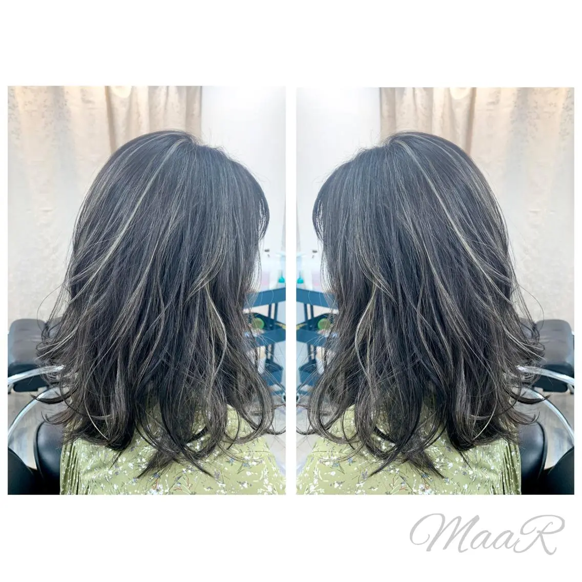 カラー Asuka Mabuchiのヘアスタイル