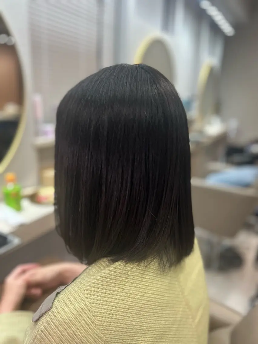 ミディアム カット 池田 太一のヘアスタイル