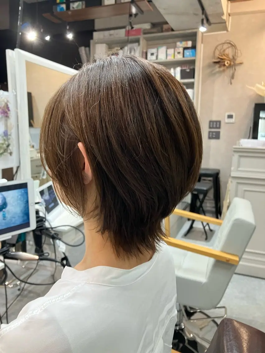 🌈似合わせカット＆tokikata(特殊なハサミ)による🌟割れや毛流れを解消❣️の写真
