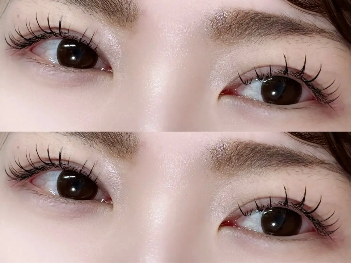 flat lash 120本【他店オフ無料、アイシャンプー、仕上げコーティング付】の写真