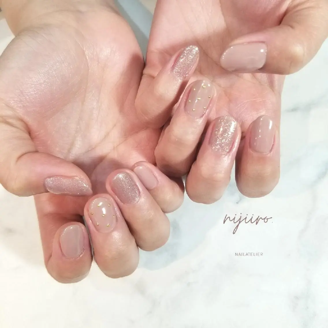ネイル ハンドネイル nijiiro🌈 サトウのネイルデザイン