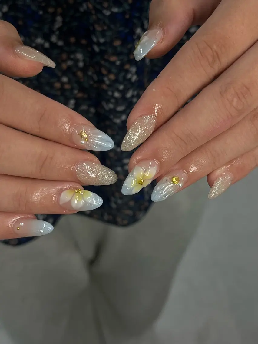 ネイル 夏ネイル ハンドネイル schon 🎀saraのネイルデザイン