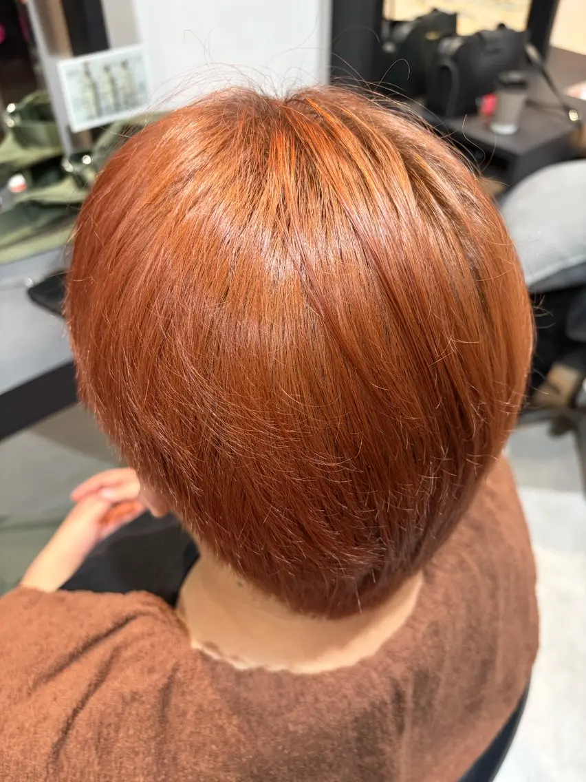 ショート カラー 増田 陽のヘアスタイル