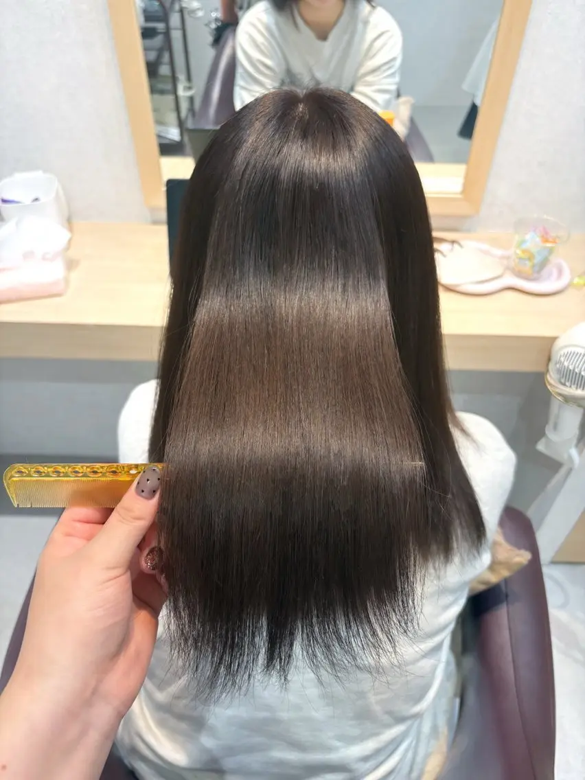 セミロング カラー カット ヘアカラー 透明感/チョコカラー 💍TAMA💍のヘアスタイル