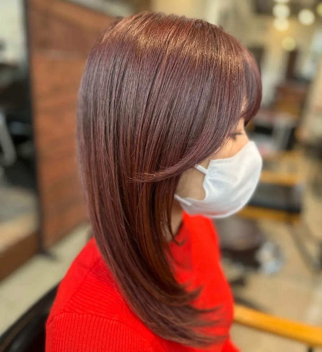 セミロング カラー ✨菅近 湧太✨のヘアスタイル