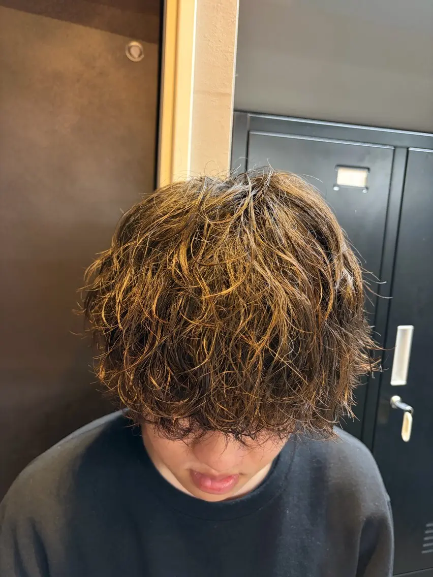 パーマ パーマ yusei .のヘアスタイル