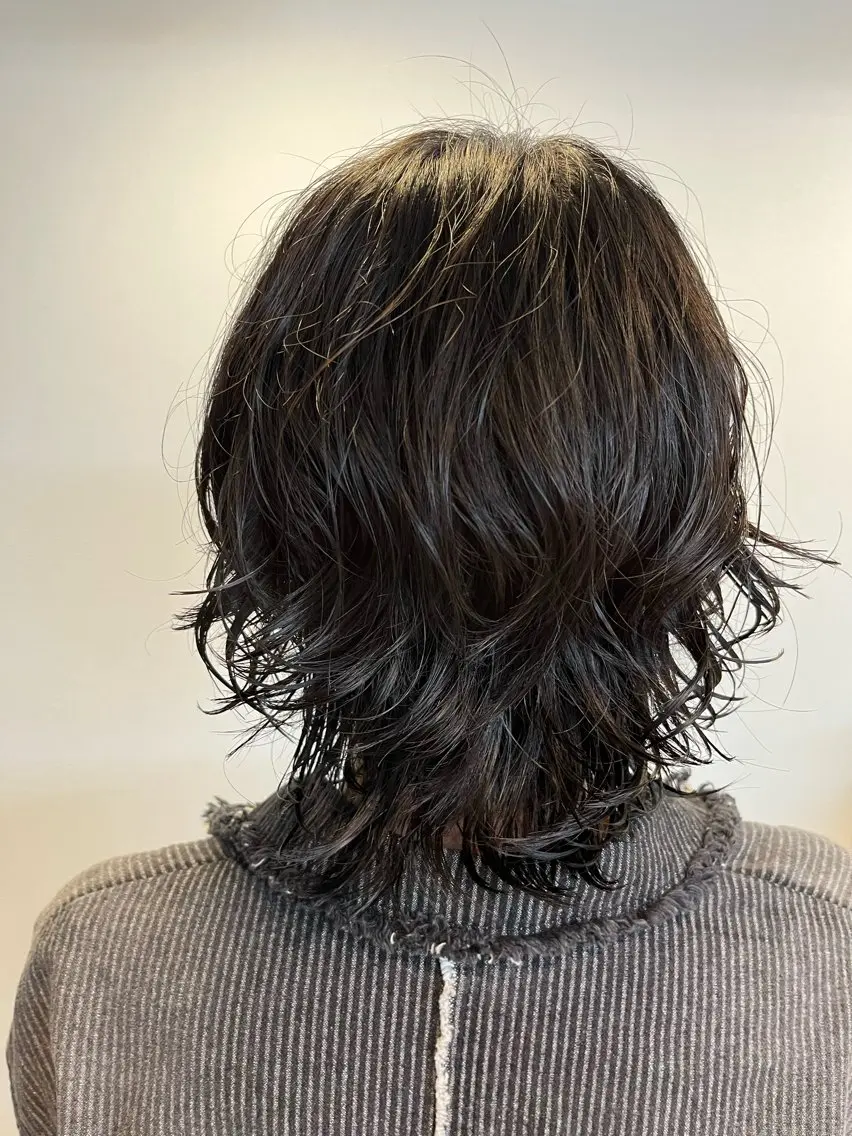 【ミニモ学割】カット＋ダメージレスニュアンスパーマの写真