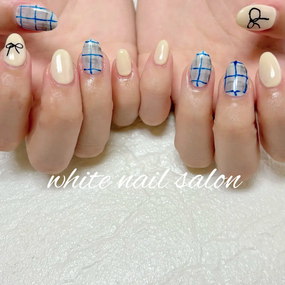 ネイル 持ち込み ホワイト ハンドネイル white nail salonのネイルデザイン