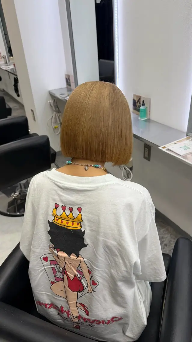 ショート カラー そら/心斎橋/韓国風 モデル募集中✨のヘアスタイル