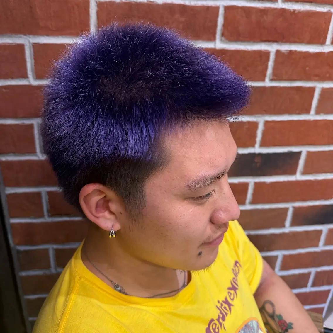 カラー 透明感カラー ヘアカラー 今西 陽大のヘアスタイル