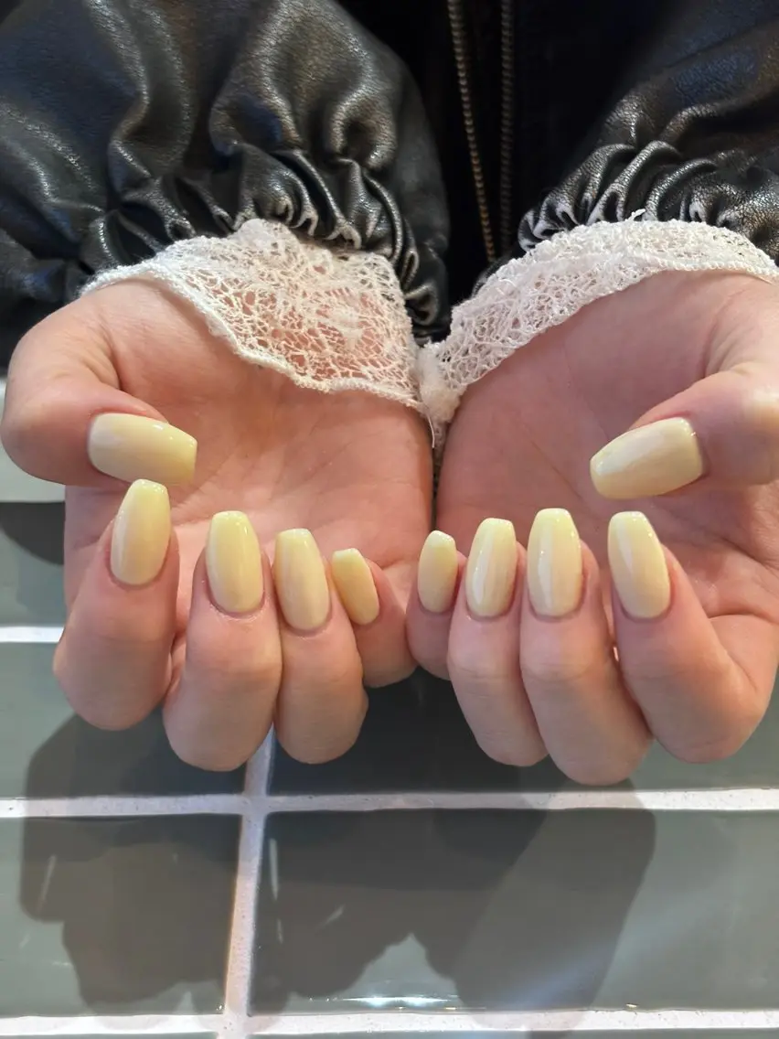 ネイル ワンカラーネイル SOL　nail イマナカのネイルデザイン