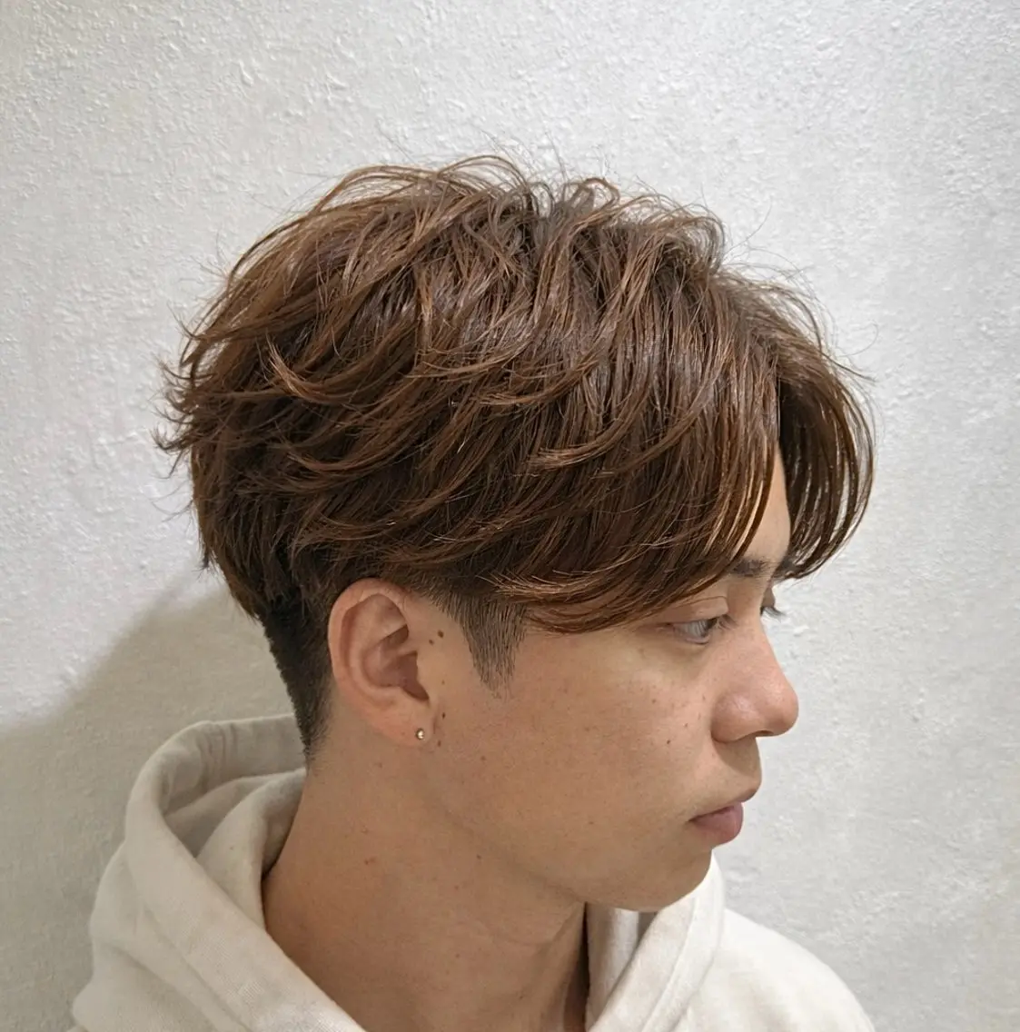 パーマ メンズ フェザーパーマ メンズパーマ カット パーマ ユージ ✂︎ カット／パーマ特化のヘアスタイル