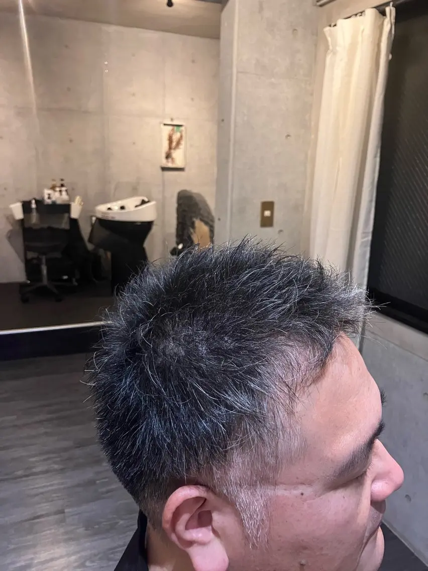 メンズ カット vi camino ミヤデラのヘアスタイル