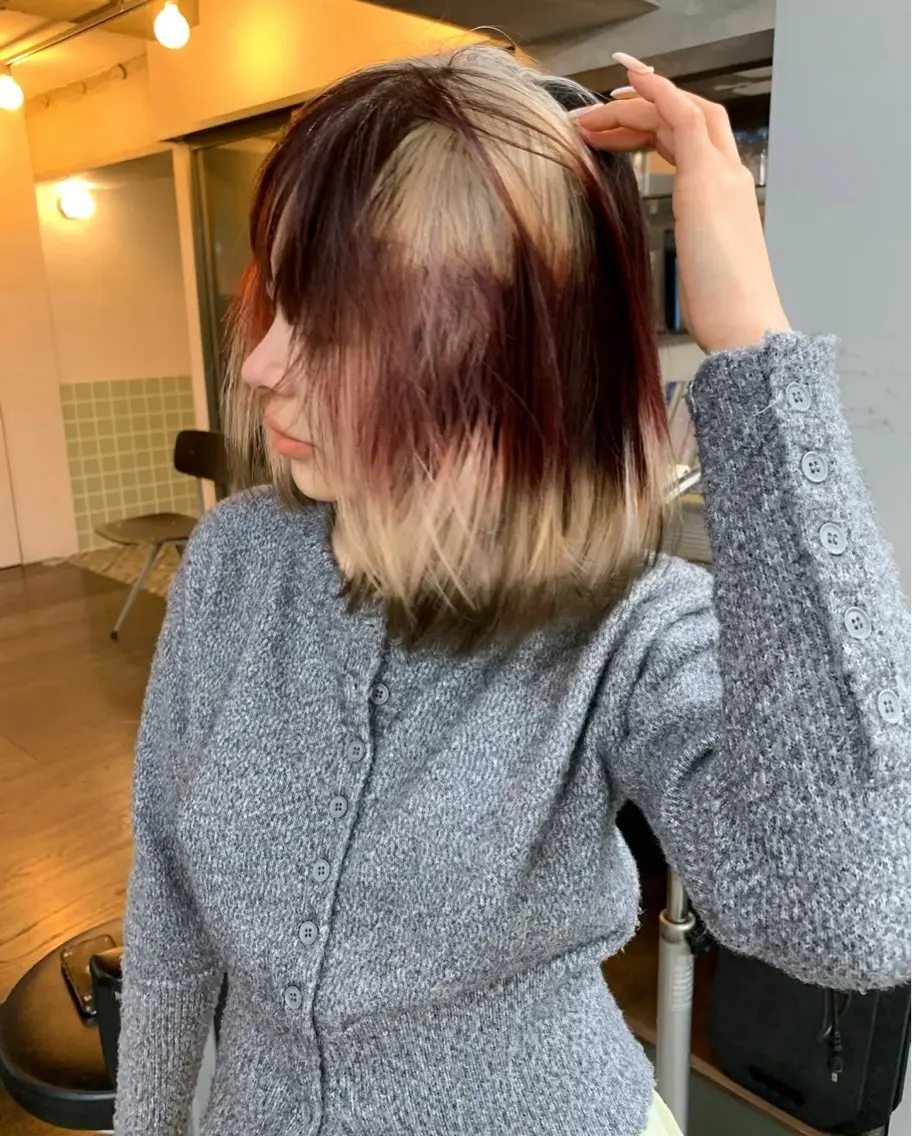 ミディアム カラー misa___boo MISAのヘアスタイル