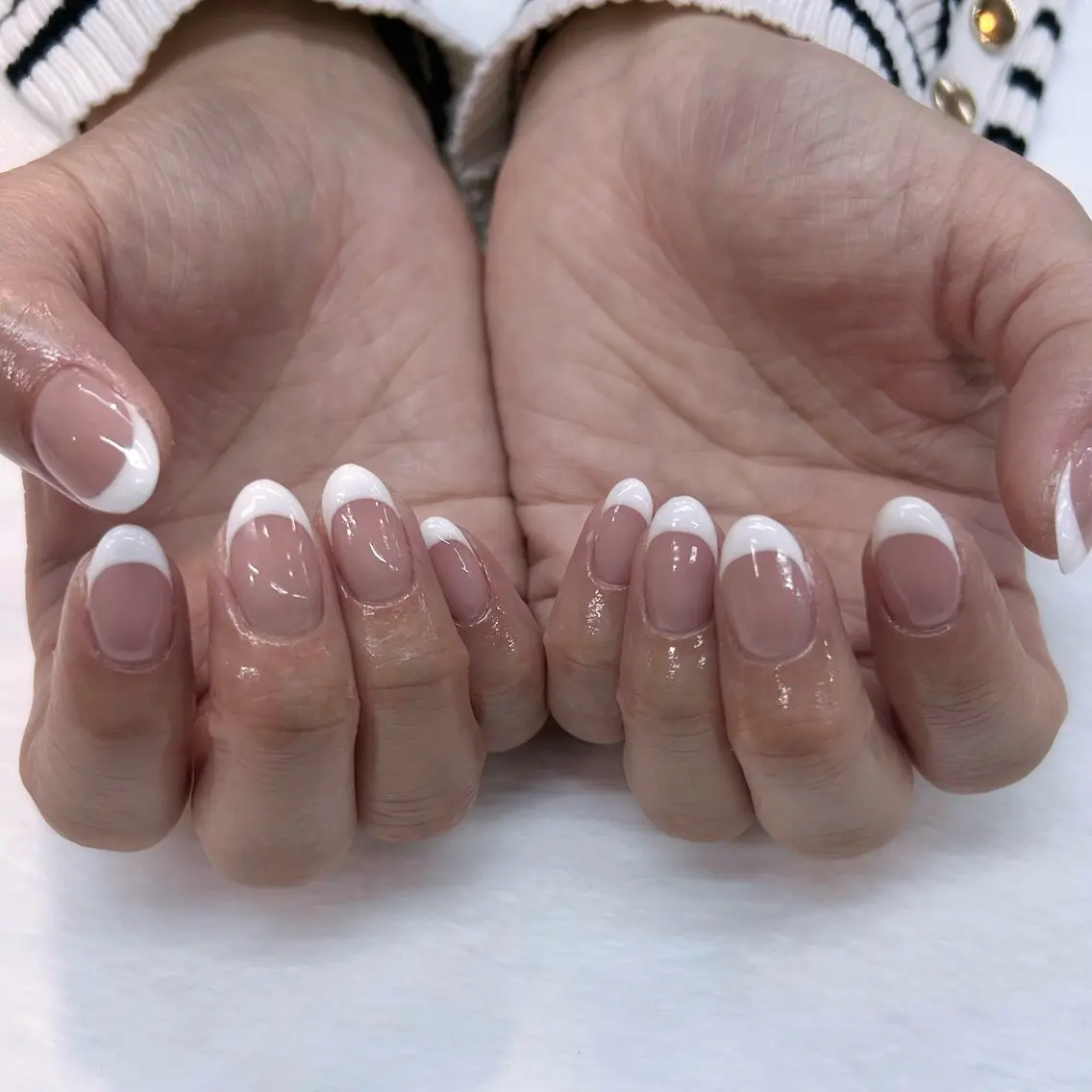 【ご新規様限定🌷】クリアベースフレンチ ¥4,400（オフケア込み★）の写真