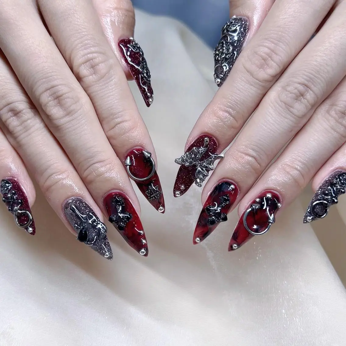 ネイル ハンドネイル NAILサロン 木にいるのネイルデザイン