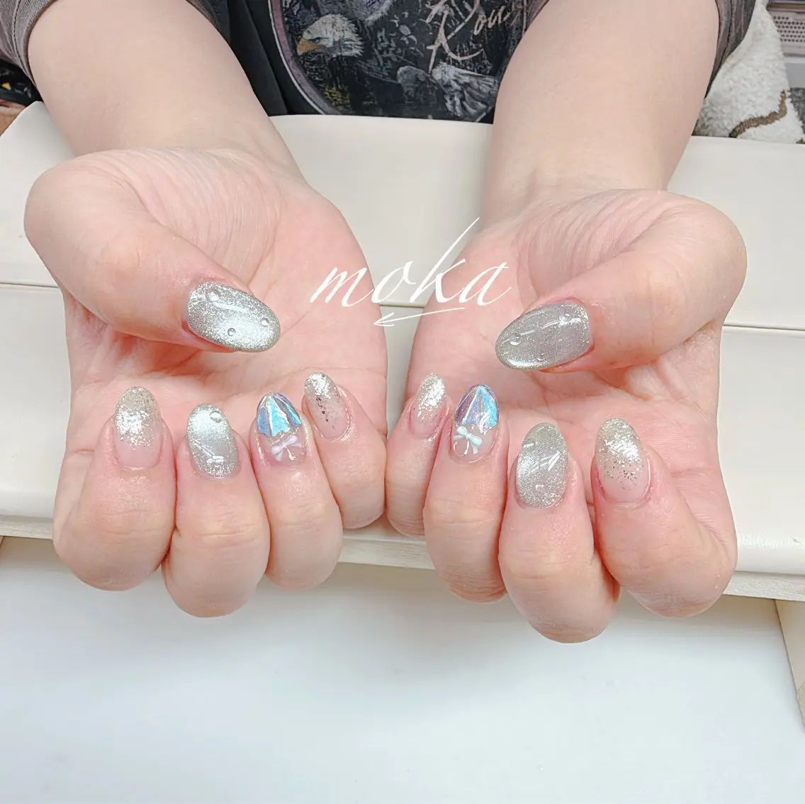 ネイル ハンドネイル ハンドケア 胡蝶蘭レディースサロ ンNailMOKAのネイルデザイン
