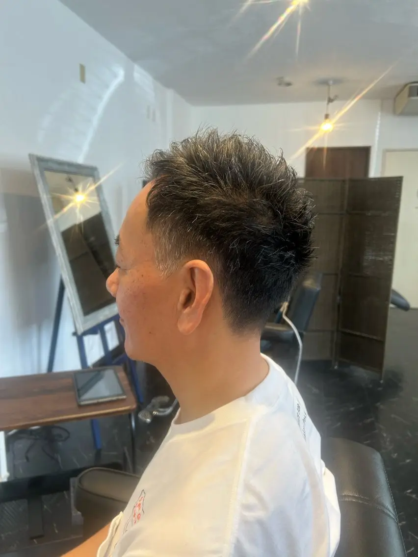 ショート メンズ カット トリートメント ヘッドスパ Terra hair makeのヘアスタイル