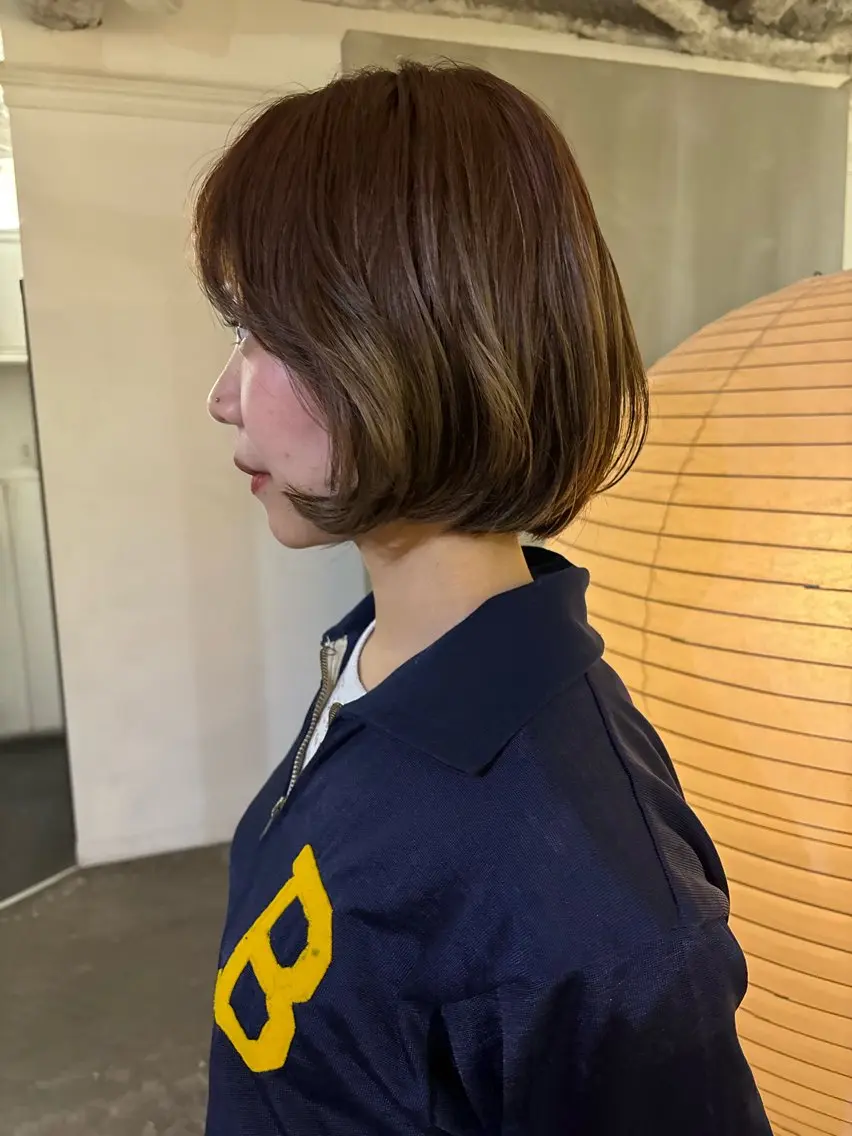 ショート カラー デザインカラー CACHÉ ワカナ🎀のヘアスタイル