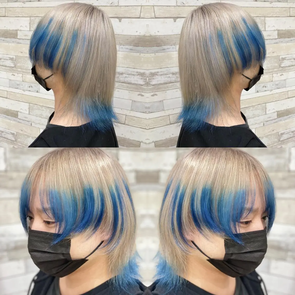 ミディアム カラー メンズ ヘアカラー トリートメント ✨️眉毛、派手髪、 ハイトーンShinの眉毛・アイブロウイメージ