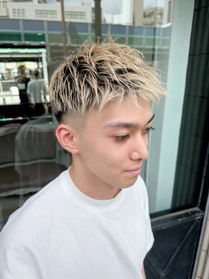 ショート カット ヘアカラー mellowman 【メロウマン】のヘアスタイル