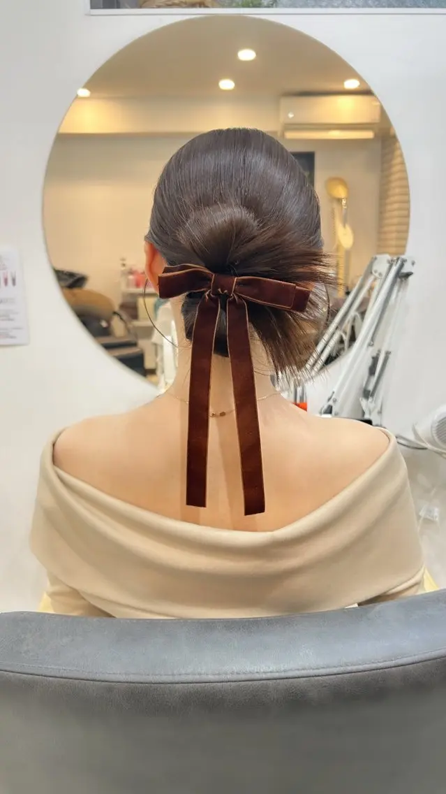 イベント前のヘアセット🎀(メンズも可)の写真