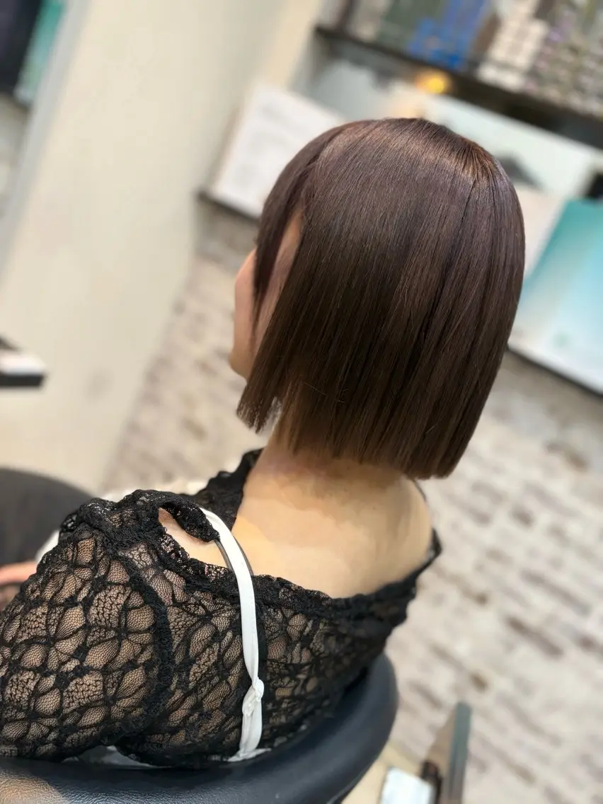 ショート カット ヘアカラー 美容室シャルム⭐️ 清水　勇希🩷のヘアスタイル