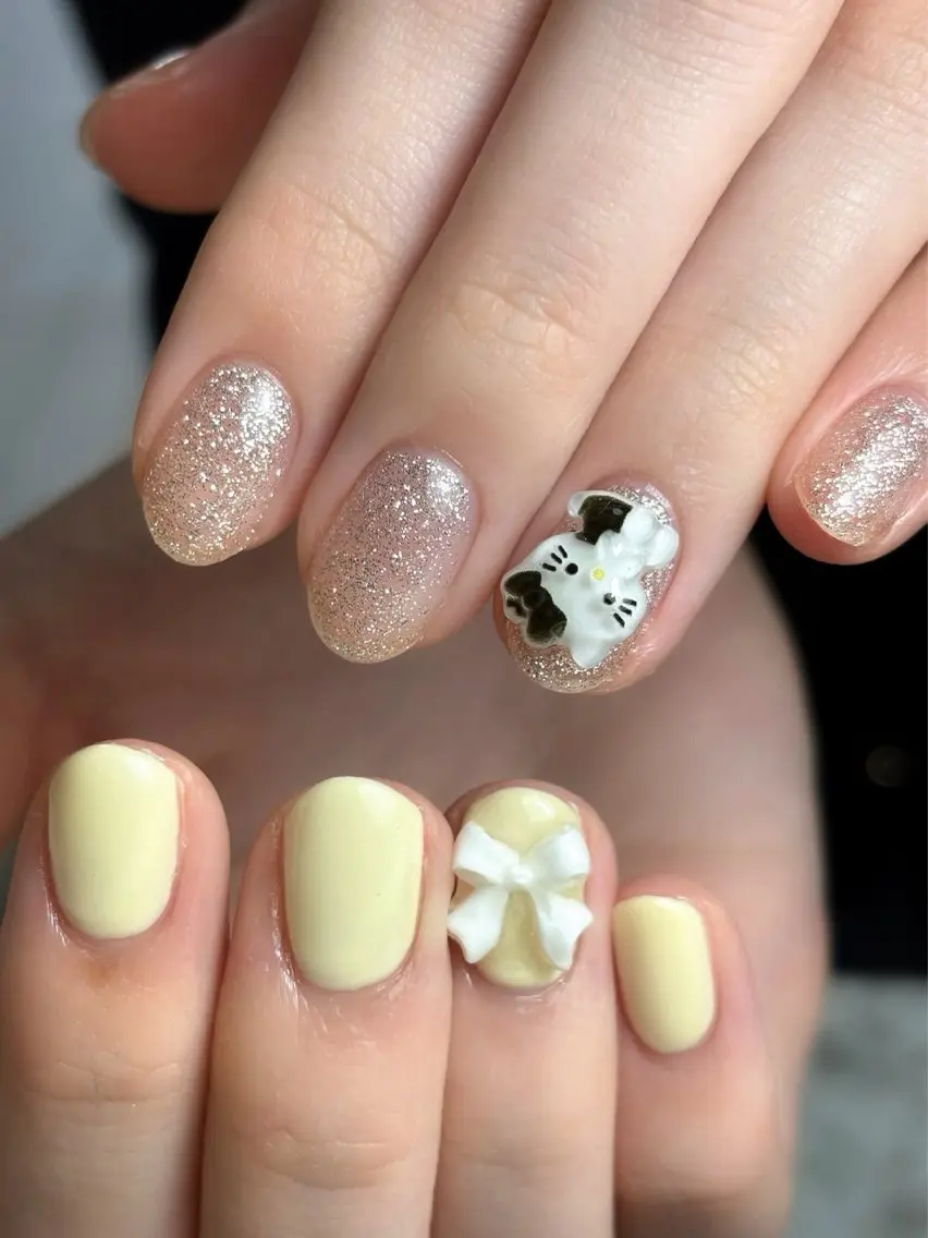 ネイル ハンドネイル Qmu nail まりなのネイルデザイン