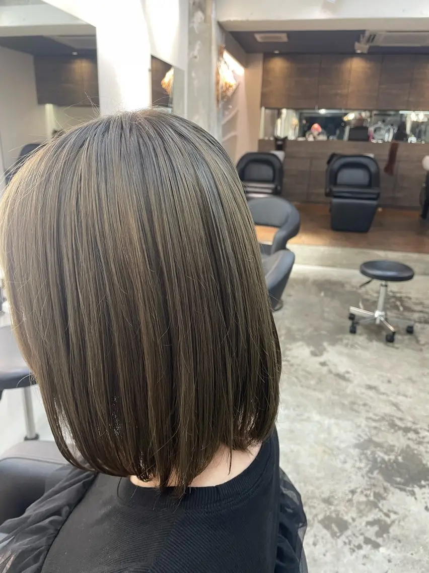 カラー ブリーチ 吉村 武尊のヘアスタイル