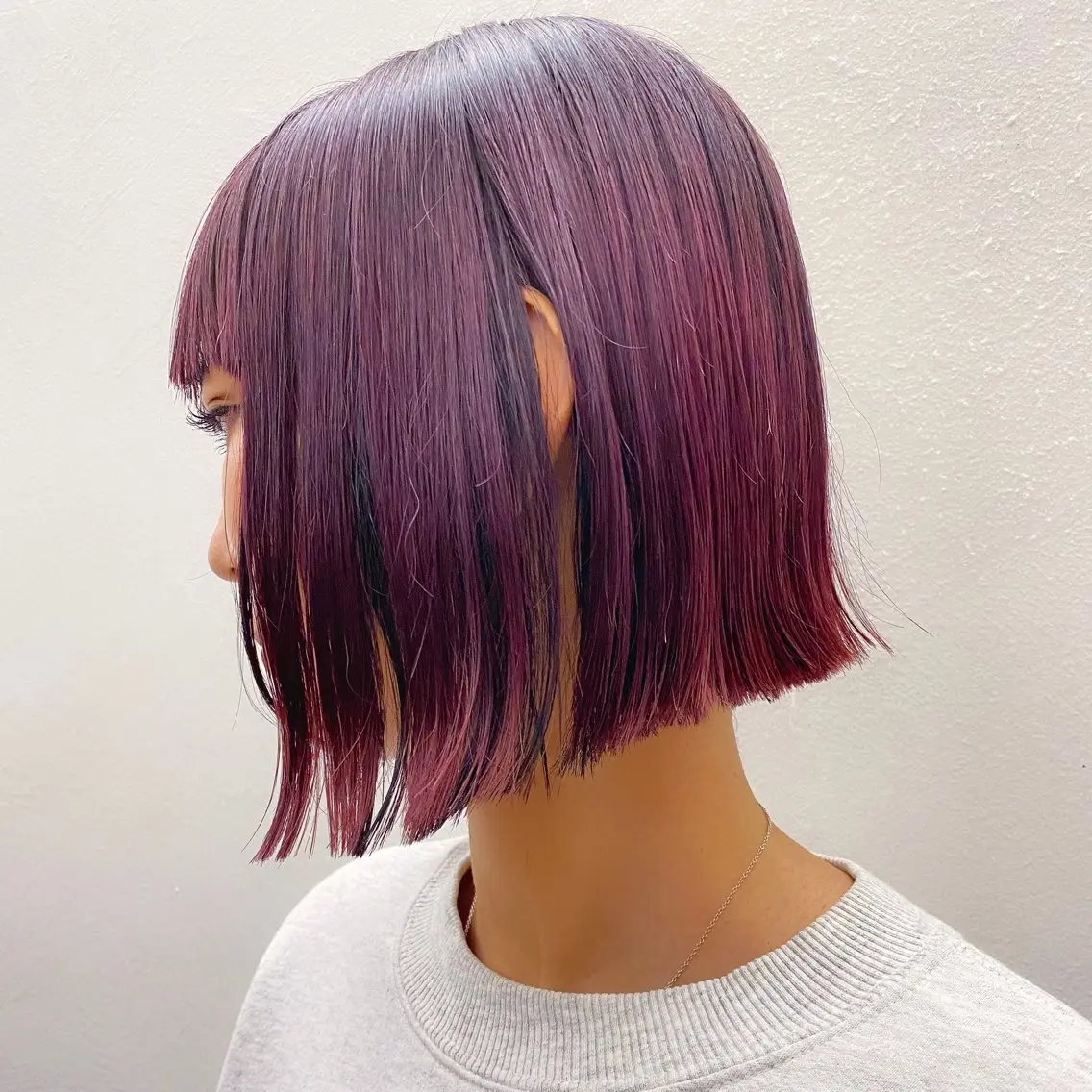 ショート カラー カット ヘアカラー トリートメント 似合わせレイヤー/ ケアパーマ/高倉のヘアスタイル