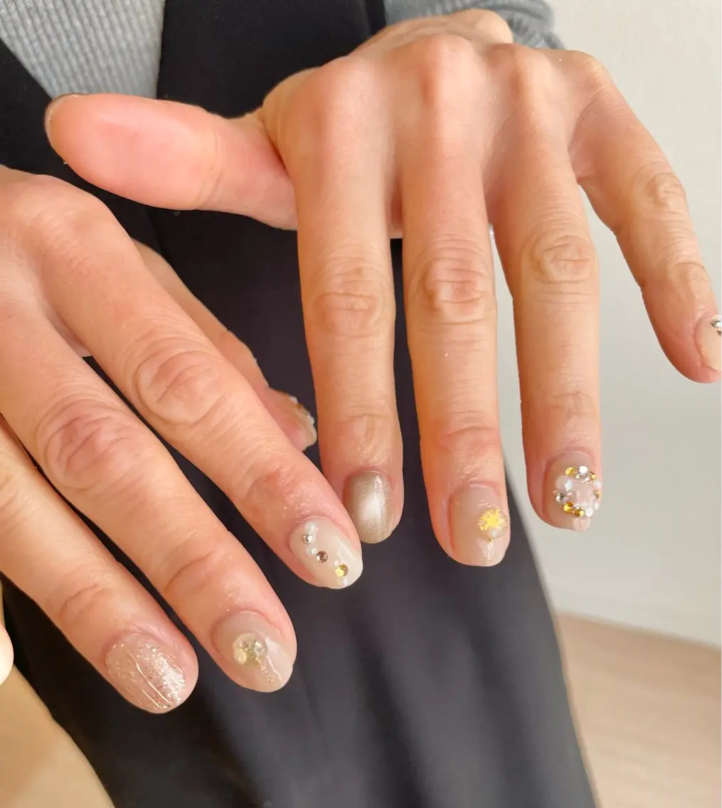 ネイル 冬ネイル クリスマス co_ nailのネイルデザイン