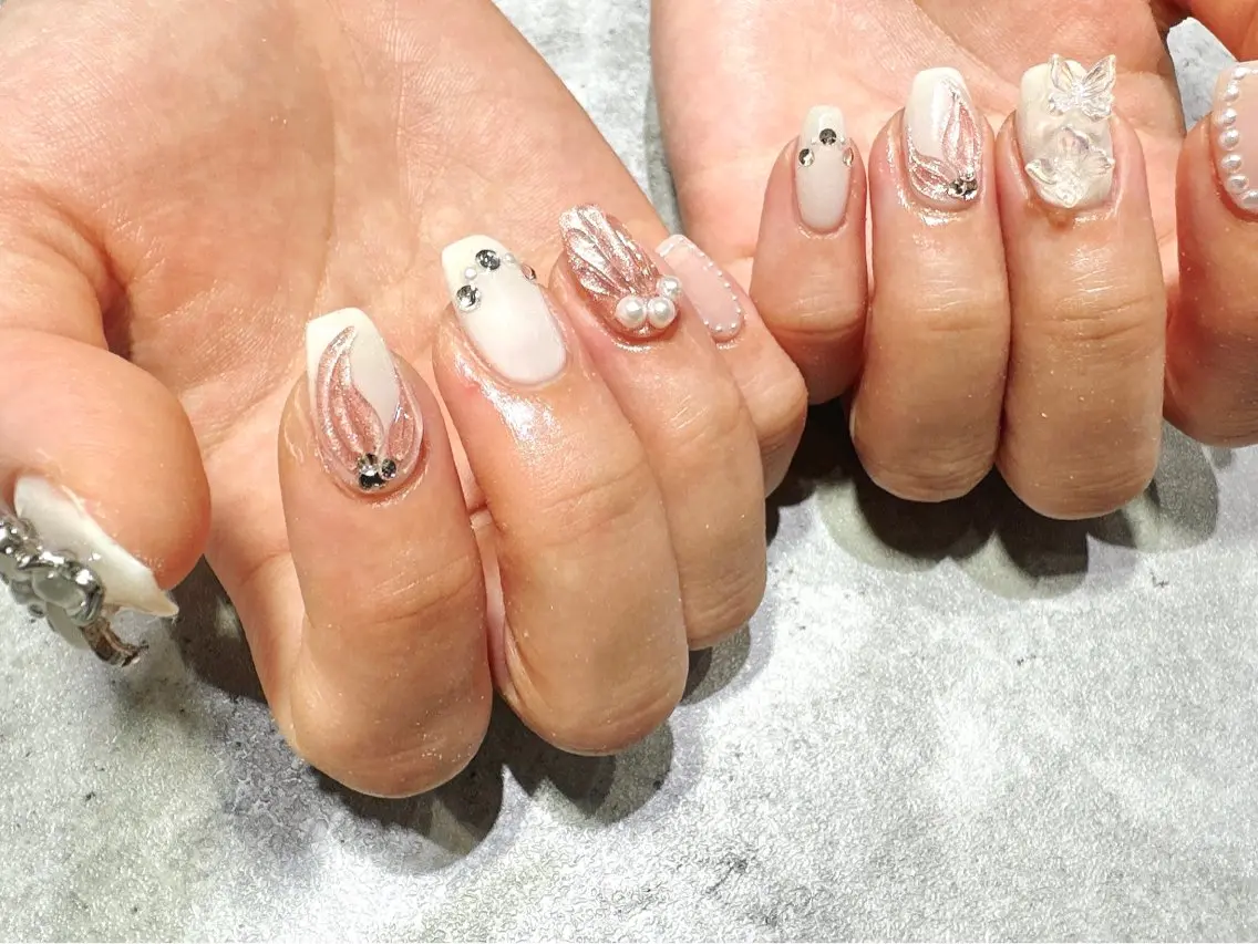 ネイル ハンドネイル nail salon Liberteのネイルデザイン