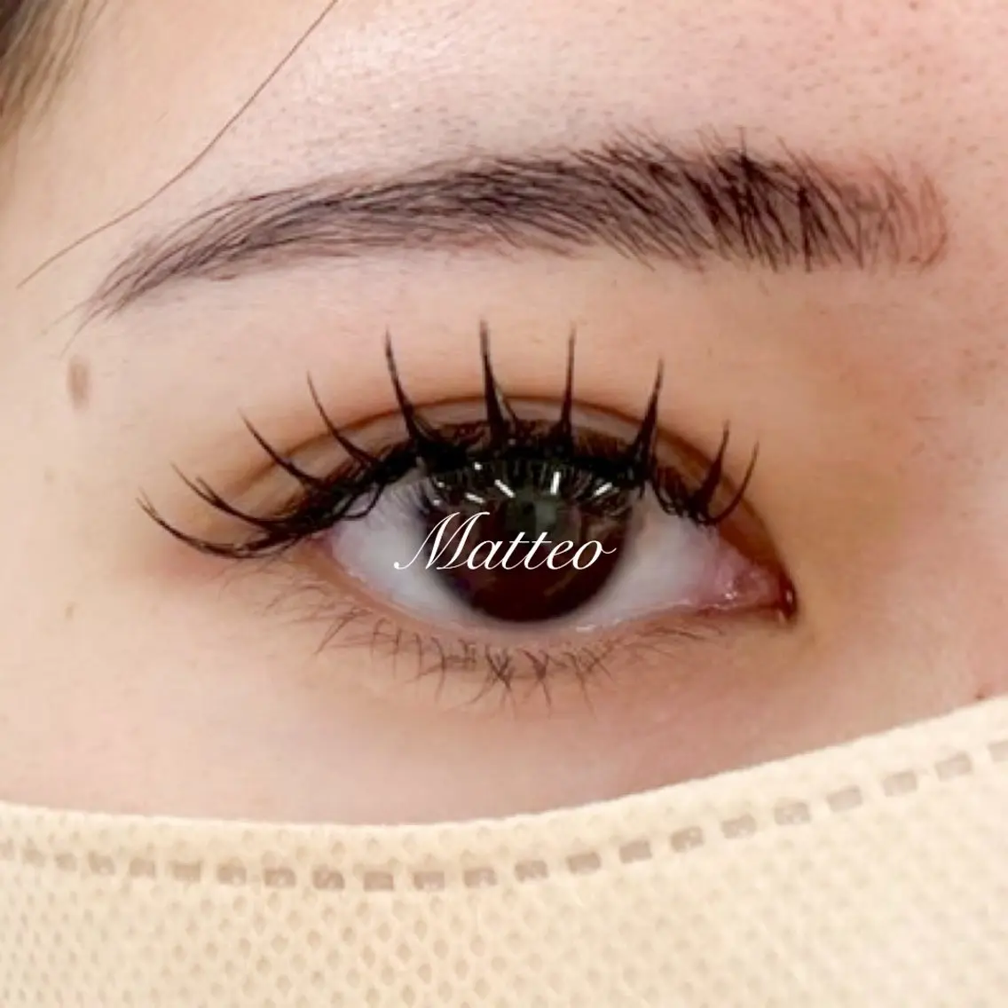 マツエク・マツパ フラットラッシュ まつ毛🖤眉毛屋さん Matteo🎀✨のマツエク・マツパデザイン