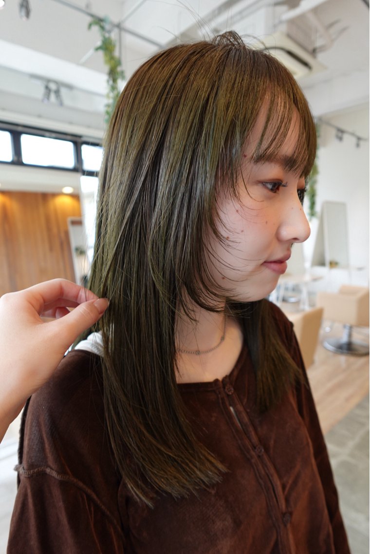 【頭皮ケア】カット+炭酸シャンプーでスッキリ爽快の写真