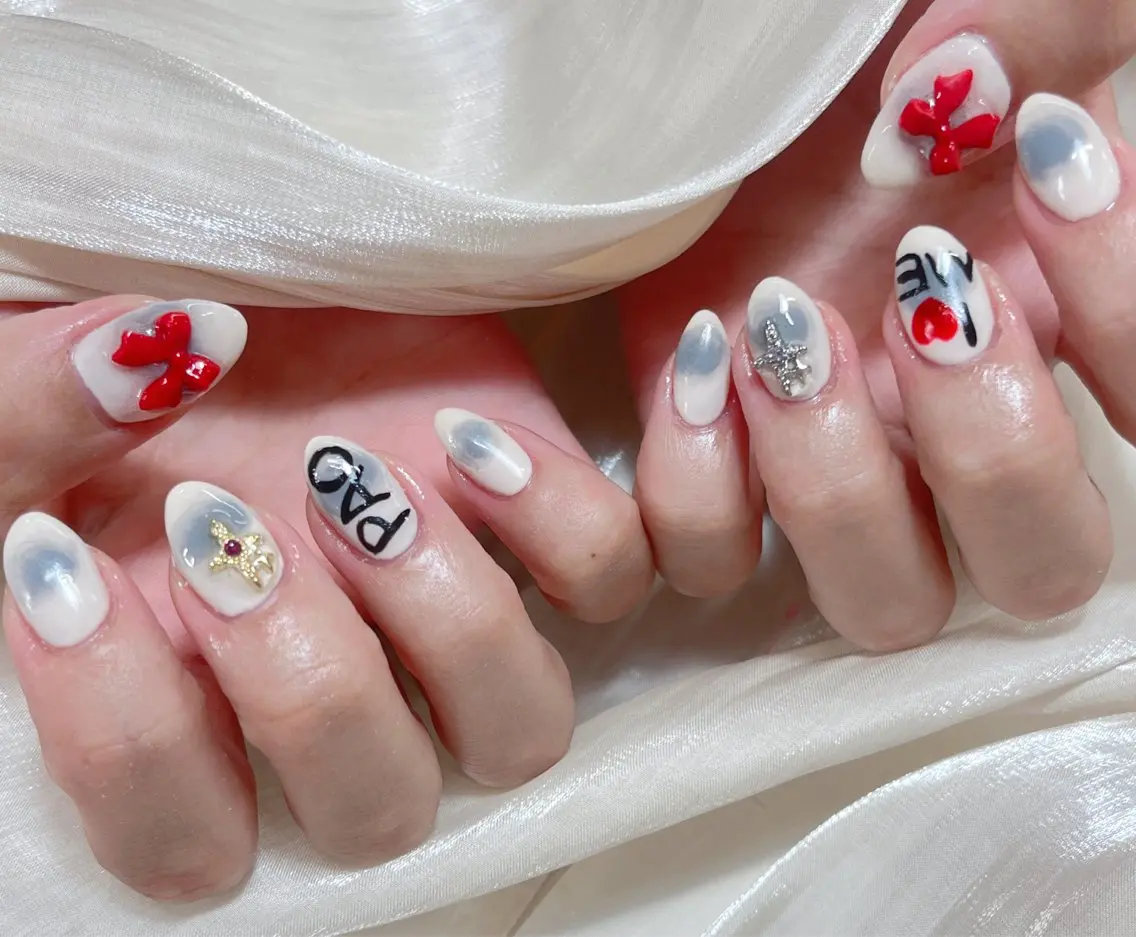 メンズ ネイル 持ち込み ワンホンネイル ハンドネイル candy nail 韓国風ワンホンネイルのネイルデザイン