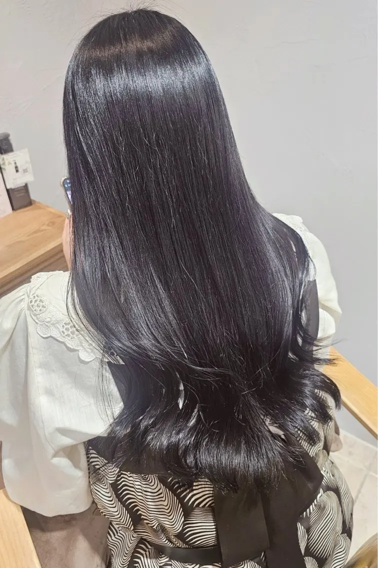 オージュアトリートメント+ヘッドスパ10分🌷ストレートor巻き仕上げ ※再来3500円の写真