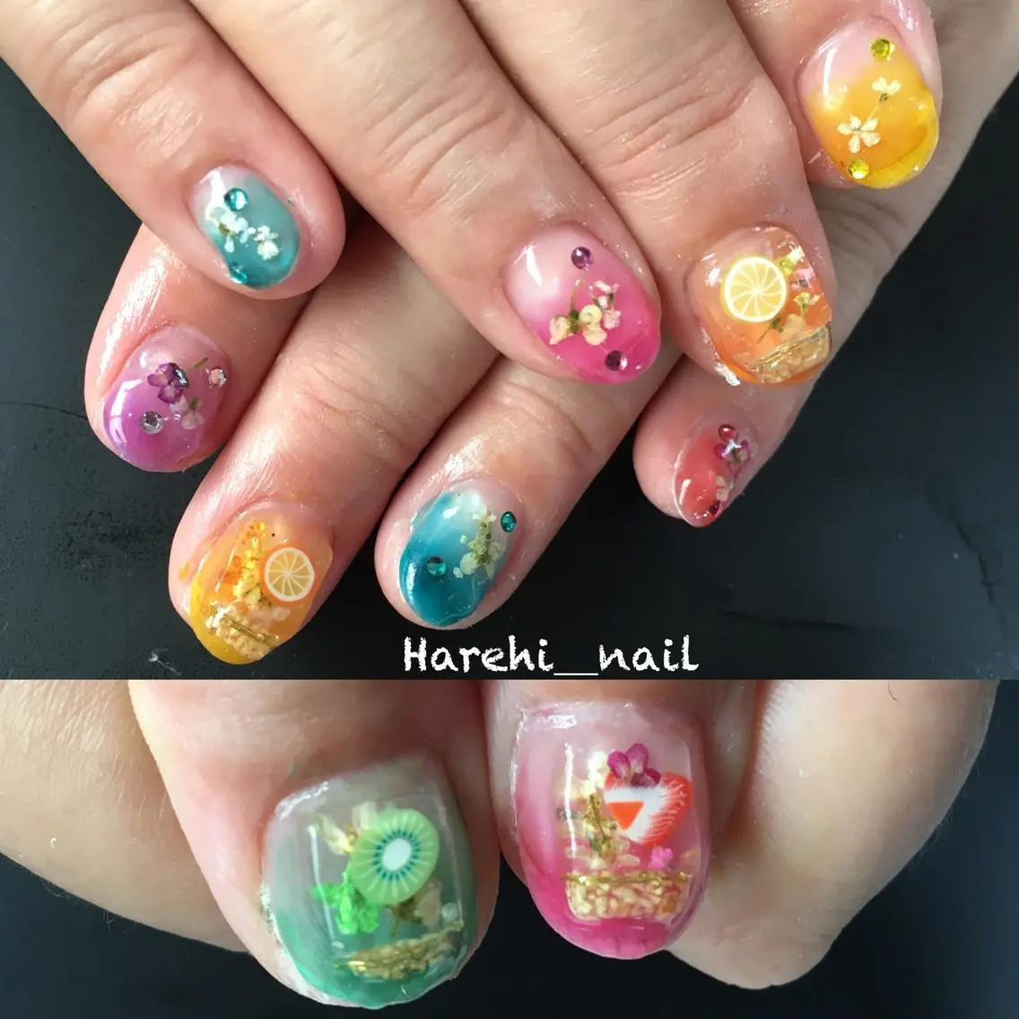 ネイル ハンドネイル Harehi_ nailのネイルデザイン