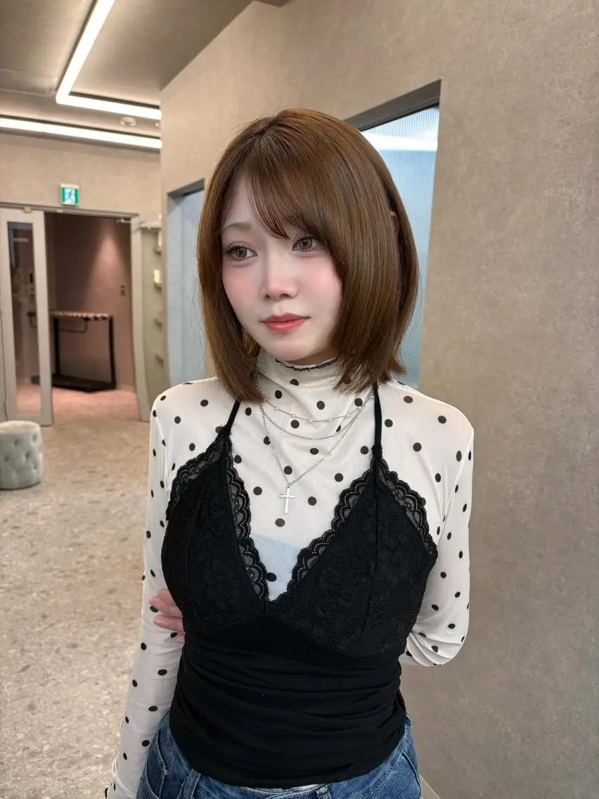 ショート 楠田 美空のヘアスタイル