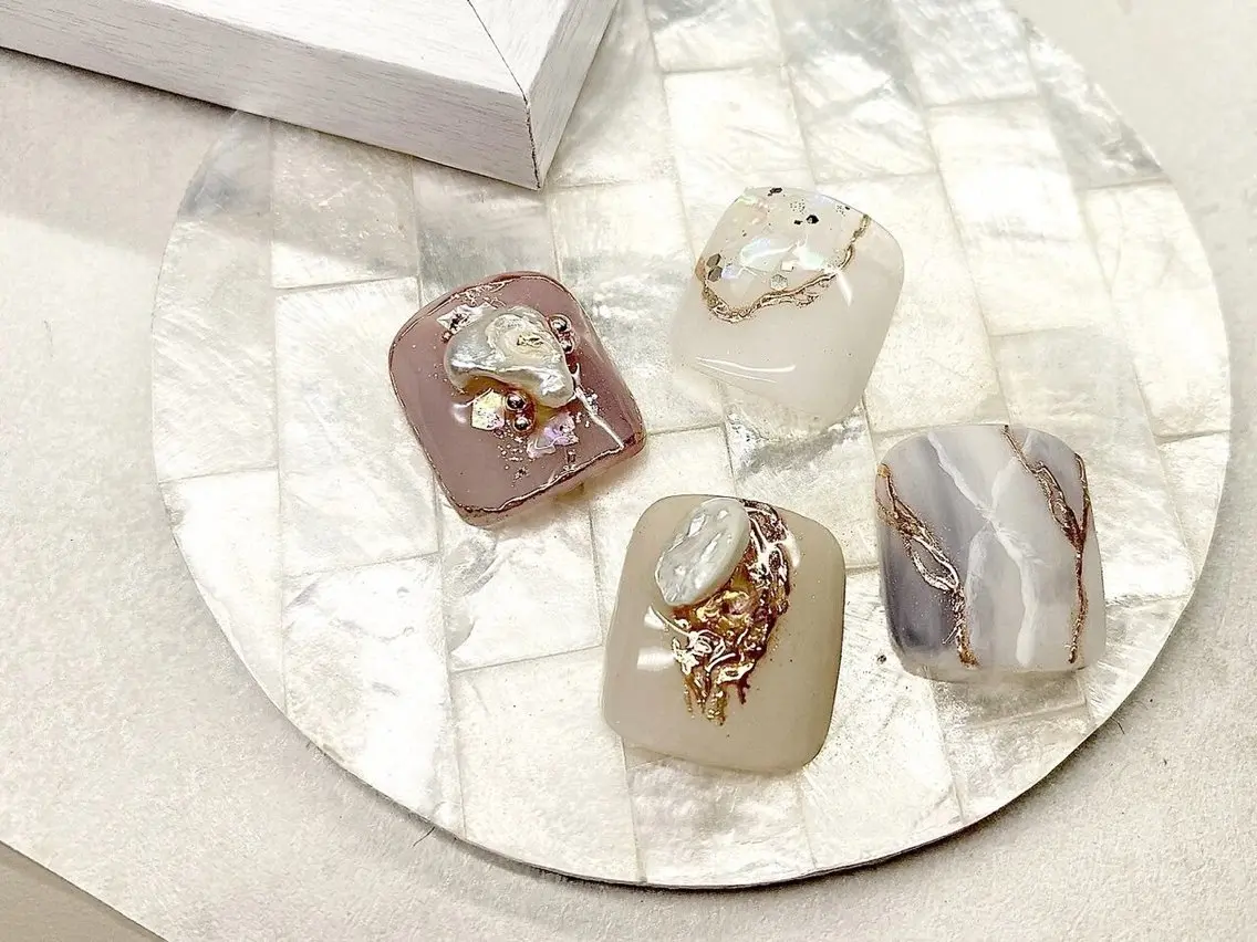 ネイル フットネイル joieange MEGUMIのネイルデザイン